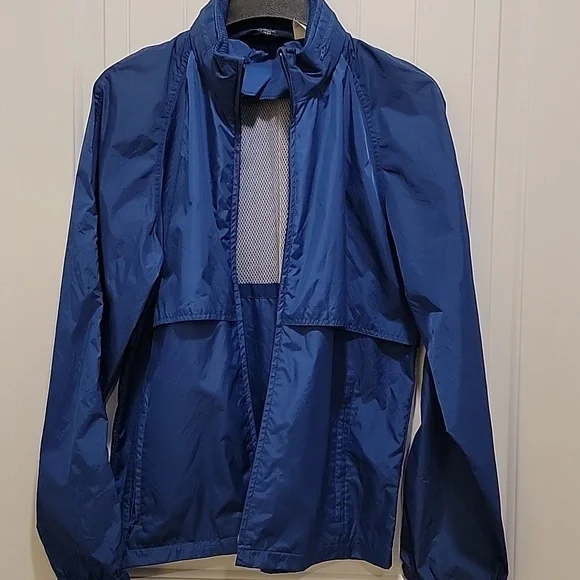 Woolrich Vintage Mens Royal Blue Windbreaker Size Small - Picture 12 of 13